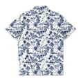 thumbnail image 4 of SCALES Old Skool Short Sleeve Polo Powder Blue, Large, 4 of 5