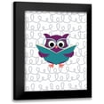 thumbnail image 1 of Robinson, Tamara 15x18 Black Modern Framed Museum Art Print Titled - Owl I, 1 of 5