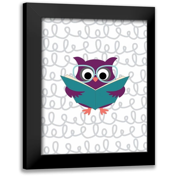 Robinson, Tamara 15x18 Black Modern Framed Museum Art Print Titled - Owl I