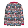 thumbnail image 4 of Fznquz Womens Summer Cardigan Fall Long Sleeve Sweater Christmas Multicolor Button Down Soft Womens Fashion, 4 of 5