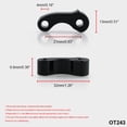 thumbnail image 2 of FRCOLOR Aluminum Alloy Car Window Latch Hinges with Excellent Corrosion Resistance for 95-04 00-06, 2 of 8