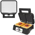 thumbnail image 4 of Sunvivi 2-Slice Belgian Waffle Maker, Electric Waffle Iron with Temperature Control, Nonstick Plates & Indicator Lights, Easy Clean, 4 of 9