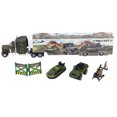 thumbnail image 2 of Ensemble de Jeu Camion Transporteur, Camion Militaire en Alliage pour Intérieur, 2 of 7