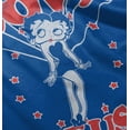 thumbnail image 4 of Betty Boop Cartoon Love The USA Youth T Shirt Tee Girls Infant Toddler Brisco Brands 6M, 4 of 5