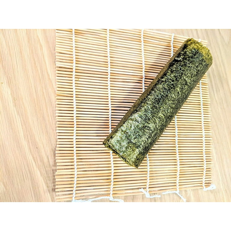 Sushi Roller Bazooka kit + Carbonized Bamboo Mat DIY Rice Roller