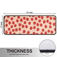 thumbnail image 5 of Kitchen Rugs Sets Of 2,Strawberry Plants Fruit Heart Anti Fatigue Kitchen Mat Rugs Non Slip Washable,Decorative Kitchen Floor Mats for Kitchen,Sink,Laundry,17"x47"+17"x47", 5 of 5