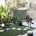 thumbnail image 4 of Xihbxyly Molino de Viento de Metal para Jardín, Diseño Multicolor Vibrante, Rotación Suave, Base Estable, Decoración para Exteriores, Ambiente Relajante, Tamaño 22,5 X 66,5 Cm, 4 of 5