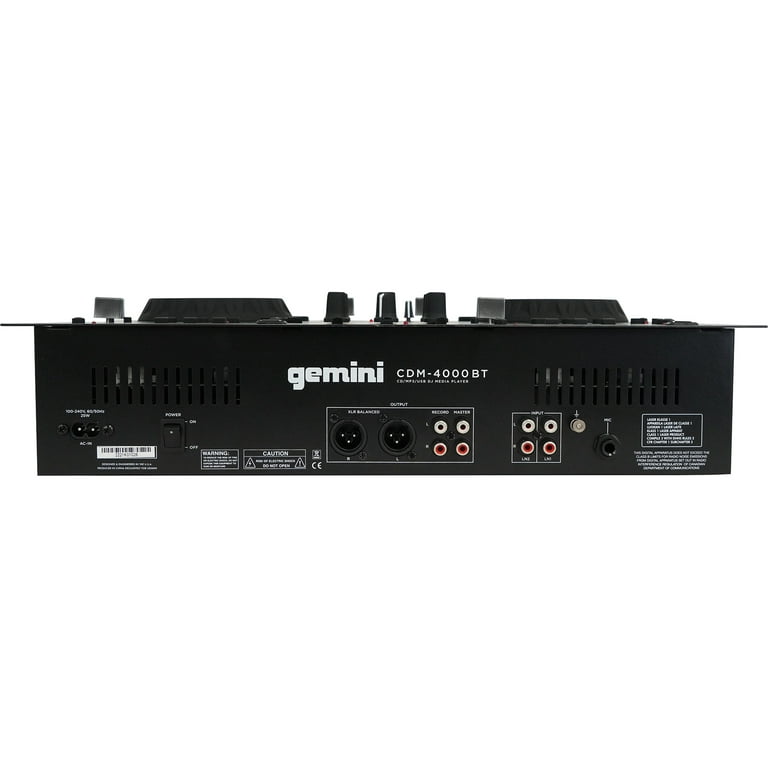 【動作確認済】gemini DJワークステーション CDM-4000