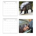 thumbnail image 3 of Calendario MooDeng 2025, Calendario Moodeng, Hipopótamo Pigmeo MooDeng para Amantes de los Animales, Planificador de Calendario de 12 Meses, 3 of 5