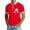 Red, variant on Mens Canada Celebration T Shirt Canadian Flag Round Neck Short Sleeve Tee Mens Canada Day Graphic Shirts Holiday Happy Canada Day Men’s Patriotic Flag Tee Casual Daily Wear