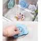 thumbnail image 3 of Protectores de desagüe para bañera y ducha con ventosas Los atrapapelos más fáciles Silicona suave, paquete de 4 flores Sincero Hogar, 3 of 8