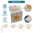 thumbnail image 7 of Table Runner Dresser Scarves 48 Inch Long, Modern Arch Geometric Line Art Linen Dining Table Runners Orange Circle Sun Stripes Pattern Tabletop Scarf for Wedding Holiday Party Kitchen, 7 of 7