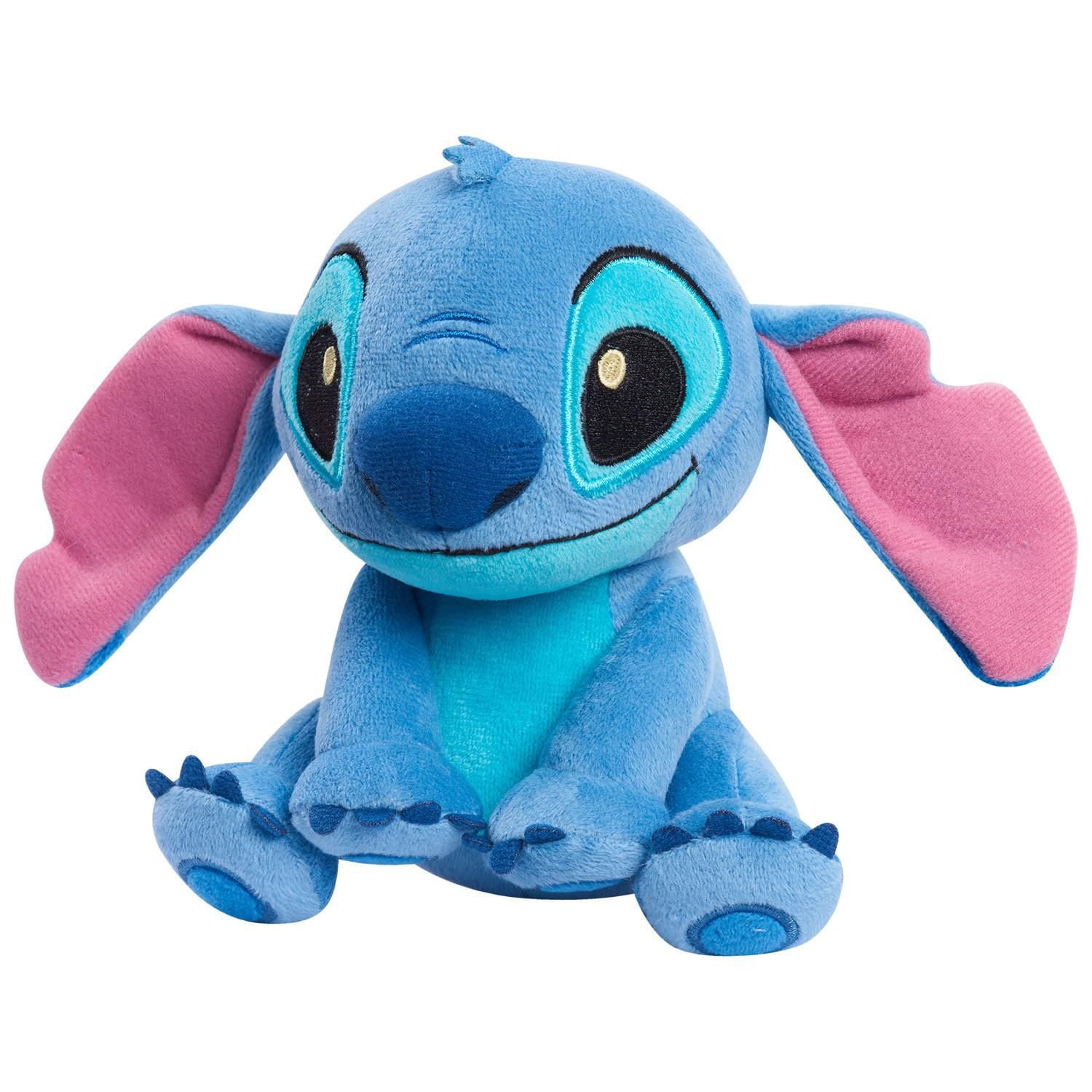 Peluche à Grains Disney Lilo et Stitch de 19 cm (7,5 pouces), Stitch à Oreilles Pendantes