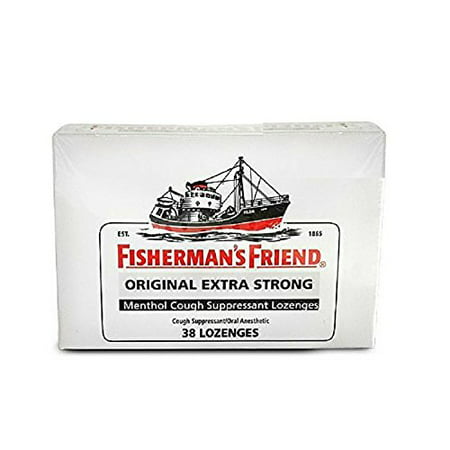 Fisherman's Friend Original Extra Strong Menthol Cough Suppressant 38