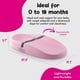 thumbnail image 3 of Cambiadores para bebés Bumbo Cradle Pink, paquete de 2 con arnés, 3 of 8