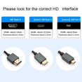 thumbnail image 4 of Estbridge8K HDMI-Compatible 2.1 To Mini HDMI-Compatible Coiled Cable 48Gbps(A To C Mini), 4 of 9