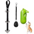 thumbnail image 1 of 4PCS Pet Training Set Creative Pet Clicker Pet Door Bell Poop Bag Dispenser, 1 of 9