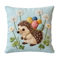 thumbnail image 1 of Fasiaou Festive Easter Good Things Pattern Throw Pillow Case 18-Inch with Short Lint Fabric for Home Living Room Decor,I, 1 of 6