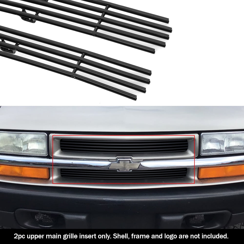 APS Compatible with 1998-2004 Chevy S-2010 Blazer Billet Grille Insert S18-A44058C 
