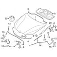 thumbnail image 3 of New Genuine BMW Front Engine Hood Sealing (2014-2019) OE 51767294509, 3 of 10