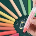 thumbnail image 4 of Dustless Chalk Set for Kids - 15-Piece Colored Chalks with Eraser & Holder for Outdoor Sidewalk Drawing, 4 of 4