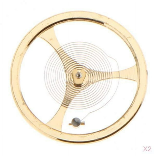 Esquirla 2pack 46941 46943 Movement Balance Wheel, Hairspring Watch Repair Accessory