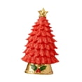 thumbnail image 2 of Adorno de mesa en miniatura para árbol de Navidad, accesorio para fotografía de boda, artesanía de resina de escritorio, estatua navideña Rojo, 2 of 9