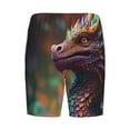 thumbnail image 7 of Daiia Rainbow Scales Fantasy Dragon Mens Woven Stretch Pajama Short,Short Pajama Pants-XX-Large, 7 of 7