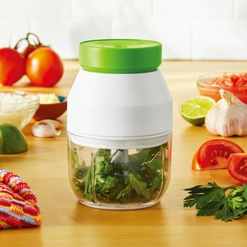 Mainstays Electric Mini Chopper, Rechargeable and Cordless