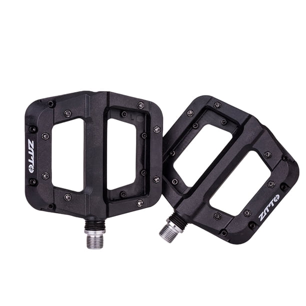 Soidarity ZTTO 1 par de pedales de fibra de nailon para bicicleta, 32 picos, pedales de bicicleta de montaña de color sólido, accesorios de repuesto para Ciclismo Negro Soidarity OD002861-01B