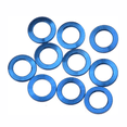thumbnail image 6 of Wanyifa Titanium Ti M6 Flat Washers Brake Stem Bottle Cage Screws,Blue,10 Pcs, 6 of 6