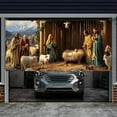 thumbnail image 1 of WIFKLSIIPG Christmas Christmas Garage Banner Personality Scene Background, 1 of 2