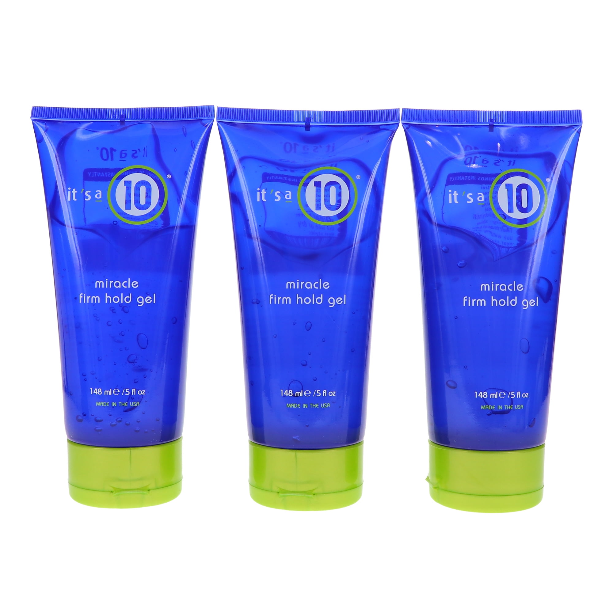 It's a 10 Miracle Firm Hold Gel 5 oz 3 Pack