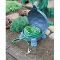 Emsco Group 15601 "DARWIN" Galapagos Tortoise HoseHider Holds 100 Foot Garden Hose, Patina