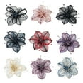 thumbnail image 5 of Crystal Flower Artistic Applique for Hair Clip Clothes Hat Sewing Brooch Scarf Wedding Dress Decors Accessories, 5 of 5