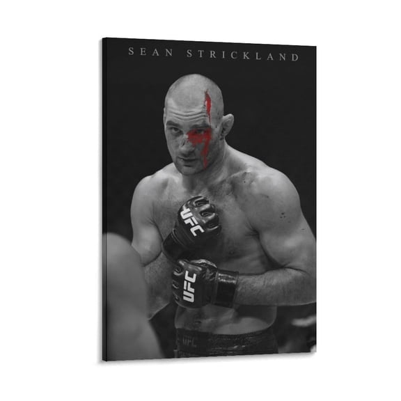 Sean Strickland Poster Canvas Poster Art Poster Canvas Painting Decor Wall Print Photo Gifts Home Modern Decorative Posters 16x24inch(40x60cm)