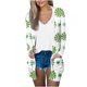 thumbnail image 2 of Puntoco Mujer Abrigo Moda Mujer Estampado Suelto Manga Larga Cardigan Abrigo Blusa Navidad Liquidación Puntoco Puntoco-4078, 2 of 7