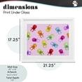 thumbnail image 4 of Stupell Industries Bohemian Candy Gem Ring Party Pattern White Framed Print Under Glass, 21 x 17, by LISH Creative, 4 of 8