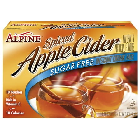 Alpine Sugar Free Spiced Apple Cider Instant Drink Mix