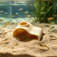 thumbnail image 3 of Tdxkok Aquarium Under Gravel Tunnel Decor Fish Shrimp Hideout Cave Shelter Slide Ornament Safe Aquatic Pet Habitat Reduce Stress Aquascape Supply, 3 of 6