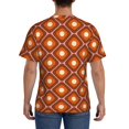 thumbnail image 3 of Bixox Men's 60s and 70s Aesthetic Printed Short Sleeve Skinny Athletic T-Shirt, 3 of 6