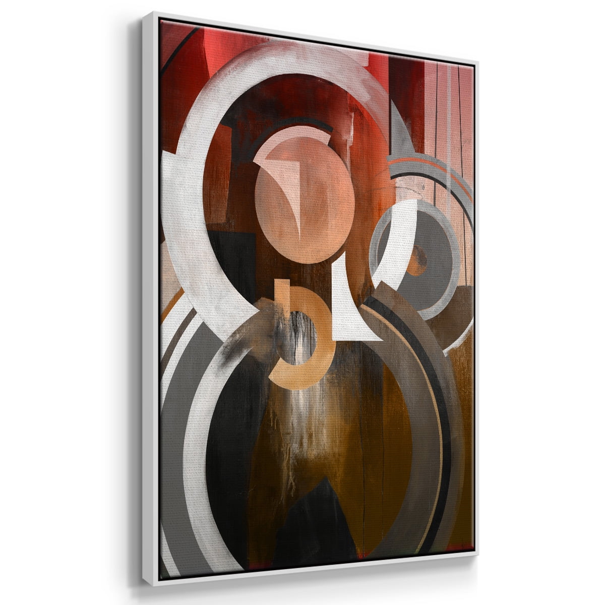 Focal Framed Premium Gallery Wrapped Canvas - Ready to Hang - 27 x 41 - White Floating Frame