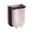 thumbnail image 3 of Cubo de basura plegable de pared para colgar en la cocina Caqui L, 3 of 9