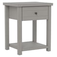 thumbnail image 2 of Home Square 24"H Wood Accent Table in Gray - Set of 2, 2 of 11