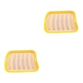 thumbnail image 1 of Billuyoard Molde de silicona para perritos calientes y salchichas - Antiadherente y fácil de limpiar Latas y moldes para muffins y cupcakes amarillo 2Conjunto, 1 of 6