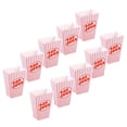 thumbnail image 4 of Shisuyan 10pcs Stripes Paper Popcorn Boxes Disposable Containers Tableware Baby Shower Birthday Party Supplies for Home Shop, 4 of 8