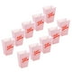 thumbnail image 5 of EeaseMX 10 cajas de papel a rayas para palomitas de maíz, recipientes desechables, vajilla para baby shower, suministros para fiestas de cumpleaños, para el hogar y la tienda., 5 of 7