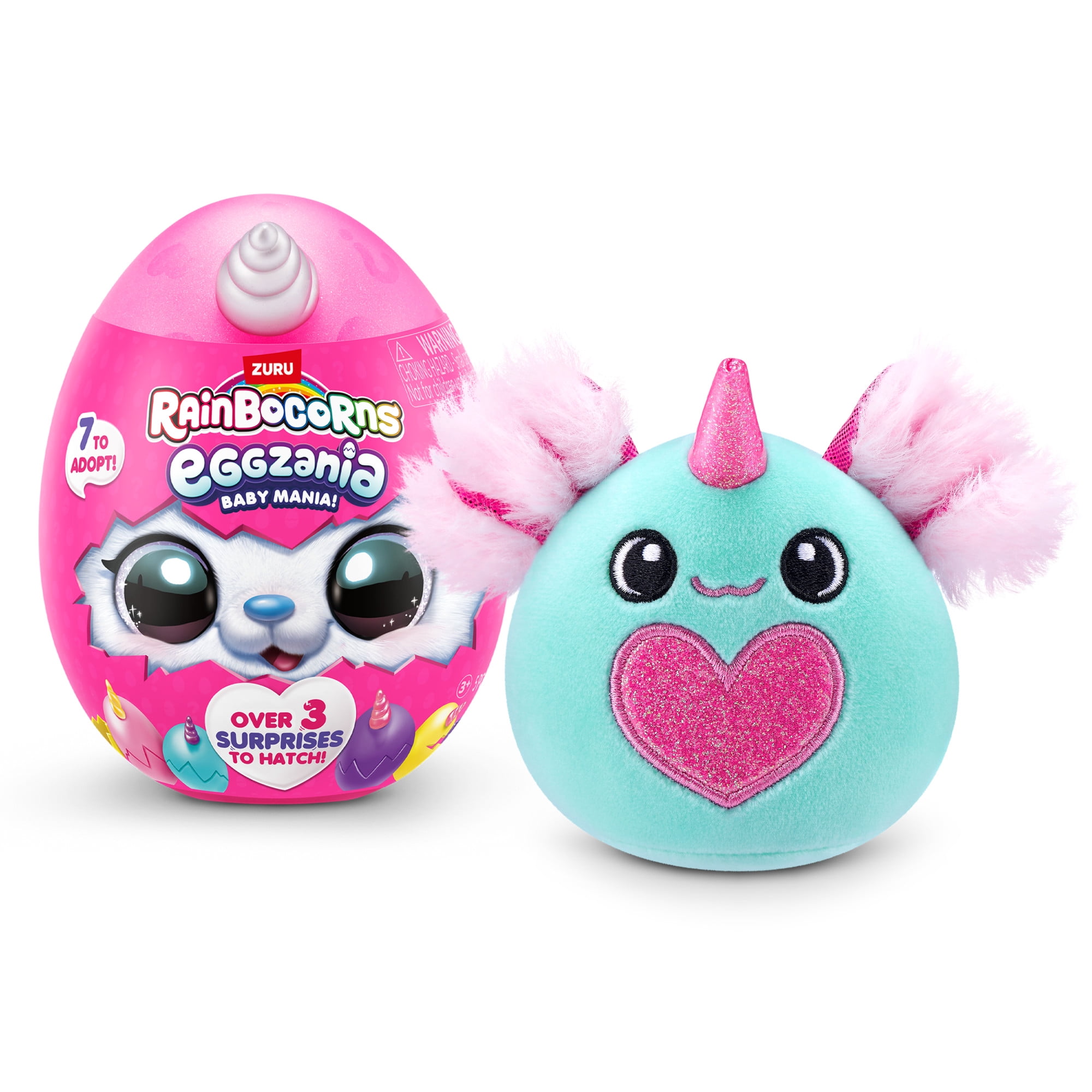 Rainbocorns Eggzania 4.7 inch (Baby Mania), Plush Surprise Unboxing with Animal Soft Girls Toy Gift (图3) Rainbocorns Eggzania 4.7 inch (Baby Mania), Plush Surprise Unboxing with Animal Soft Girls Toy Gift (图3)