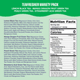 thumbnail image 4 of Ultima Replenisher TeaFreshers Daily Electrolytes Powder and Instant Tea Mix - Variety Pack, 16 Stickpacks - Hydration Packets with 4 Sugar-Free Fruit and Tea Fusions, 6 Key Electrolytes, 4 of 10
