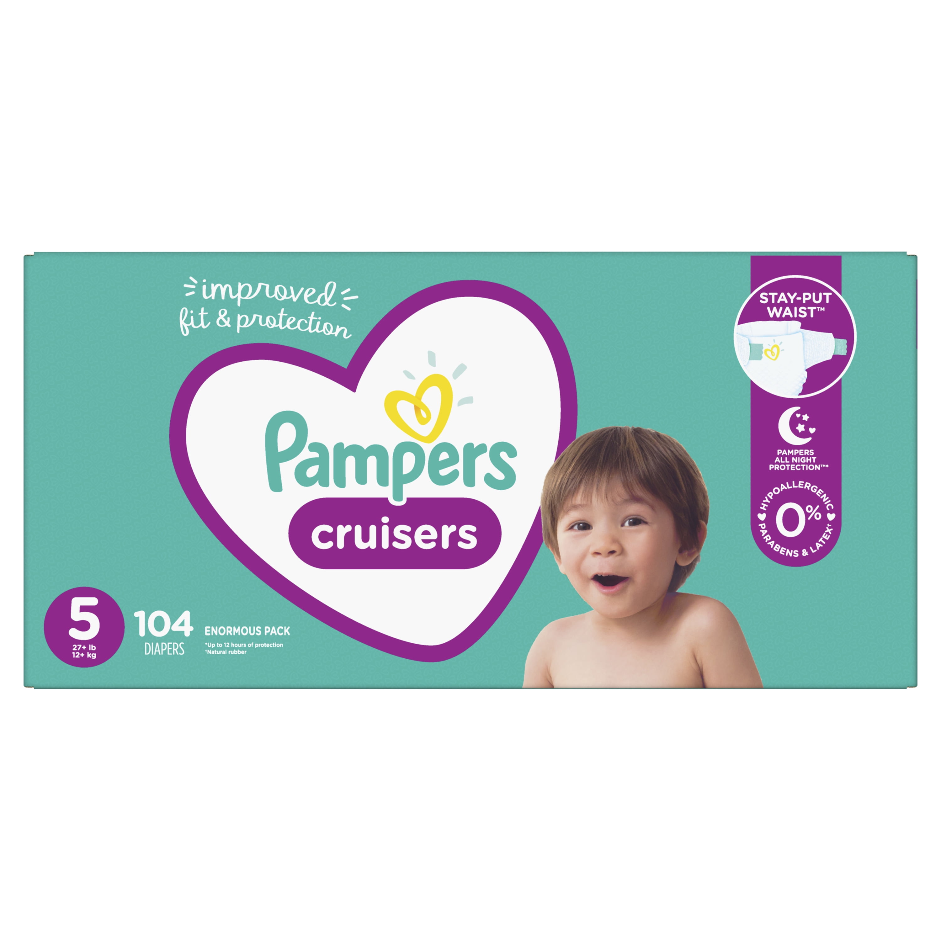 walmart pampers cruisers size 5